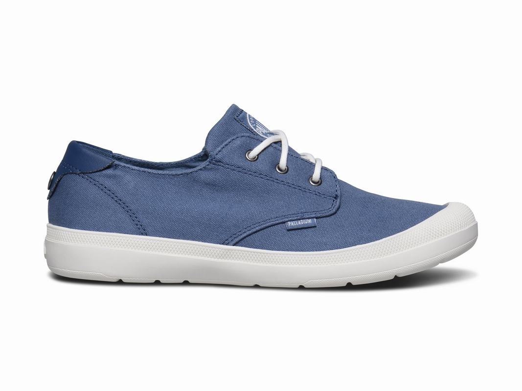 Palladium Voyage Women's Low Top Sneakers Blue (YBAO92768)